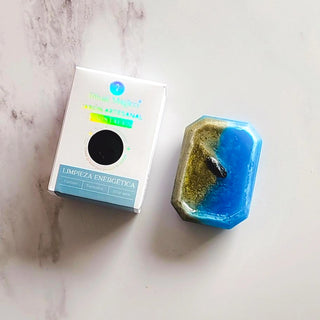 Jabón con Cristales Limpieza energética