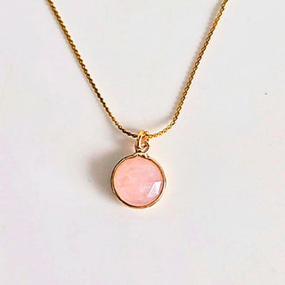 Cuarzo rosado faceteado